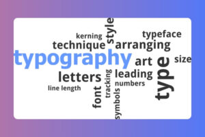 choosing typography for a website