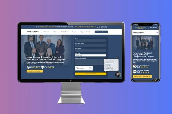 shebell law website design